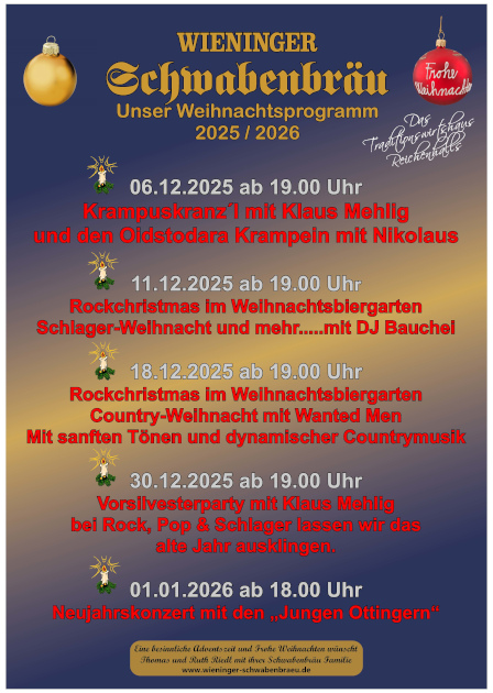 Weihnachtsbiergarten